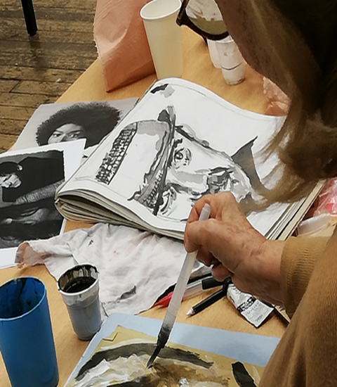 Atelier dessin, croquis, Portrait Marc