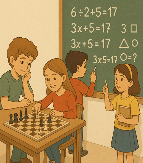 Stage Echecs et Maths à la matinée