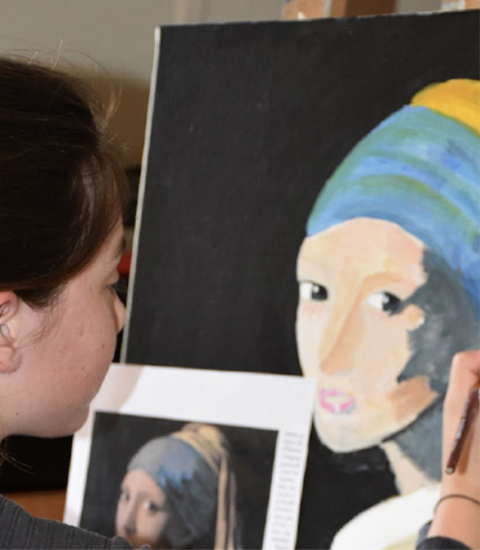 Peinture Ados Bérénice
